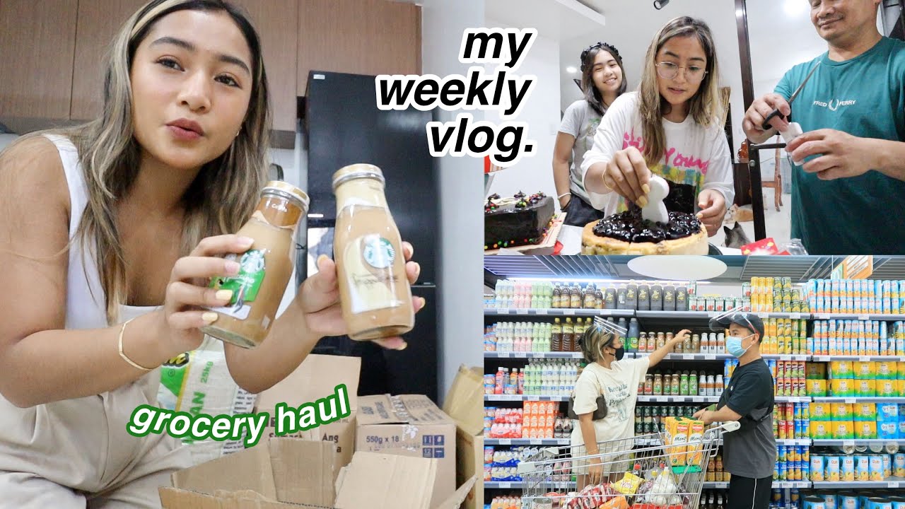 My Week: Grocery with Daddy, New Louis Vuitton Piece & Ate’s Birthday 💞👯‍♀️