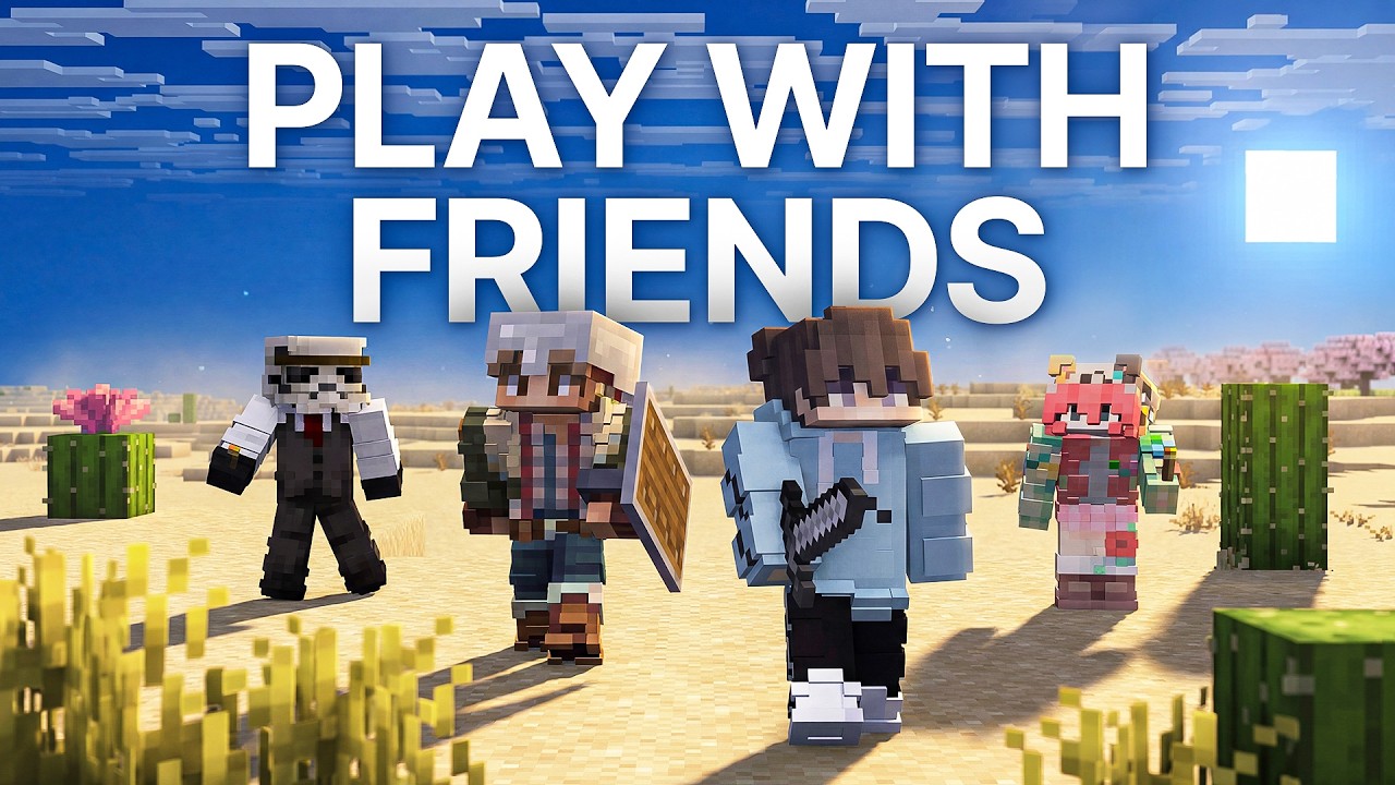 How To Play Minecraft with Friends (Java Edition 2026)