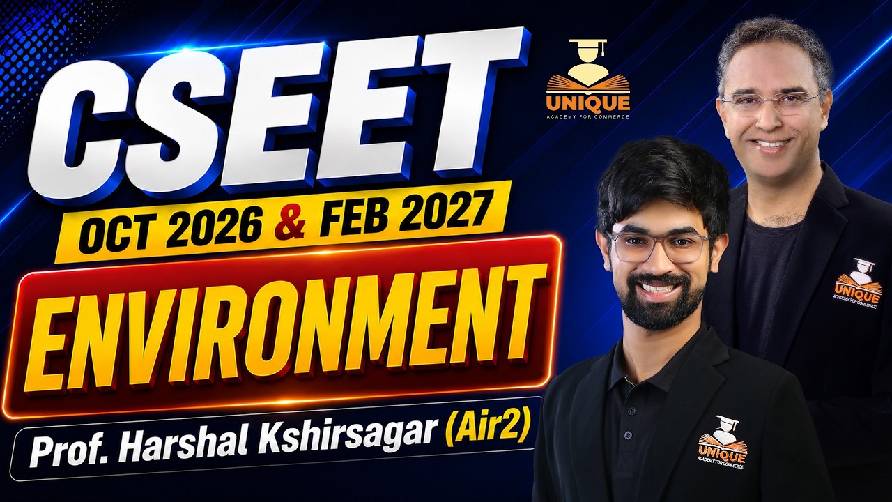 CSEET FREE | BUSINESS ENVIRONMENT | CHAPTER 11 | LEC 1 | OCT 2026 & FEB 2027 | HK SIR (AIR-2)