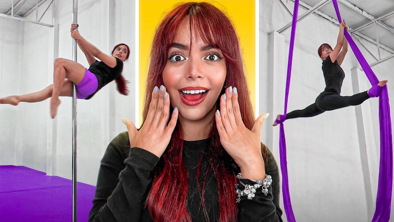 REGRESÉ A ENTRENAR DANZA AEREA Y POLE DANCE 🤸‍♀️ Y ESTO PASO...