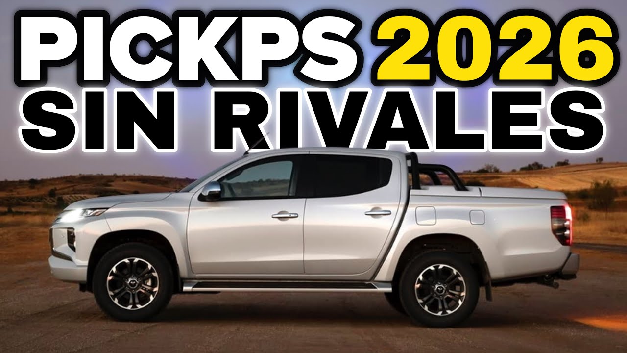 🔥 CONFIRMADO: Las 3 PICK-UPS 2026 que están poniendo nerviosa a la competencia