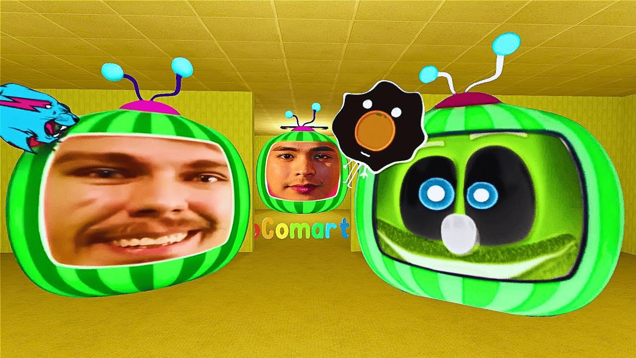 NEXTBOTS SPECIAL with Cocomartin, CocoGummy & Mr. Beast Melon UNLI CHASE in Garry's Mod