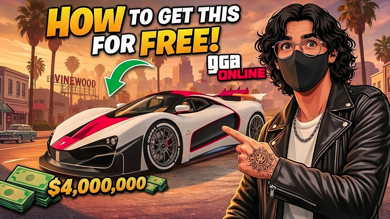 I GOT THIS $4000000 SUPER CAR FOR FREE  IN GTA 5 ONLINE
