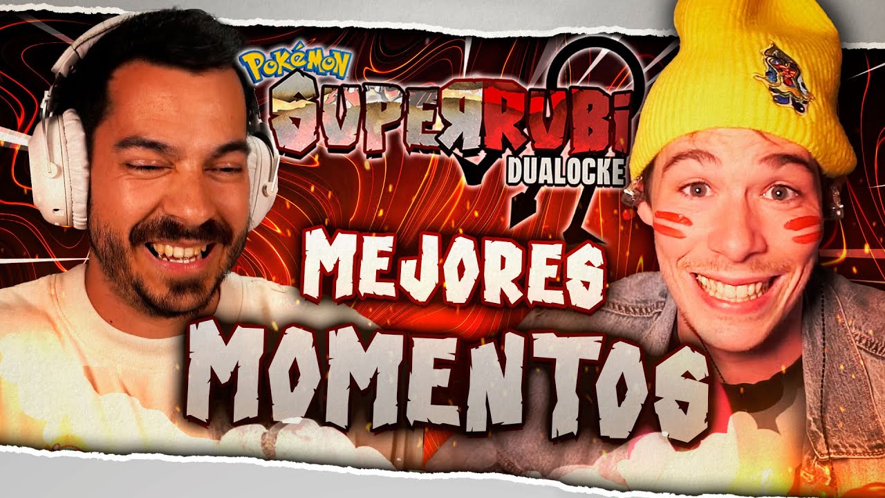 MEJORES MOMENTOS de FOLAGOR y XAMORK en POK&Eacute;MON SUPER RUB&Iacute; DUALOCKE 📛