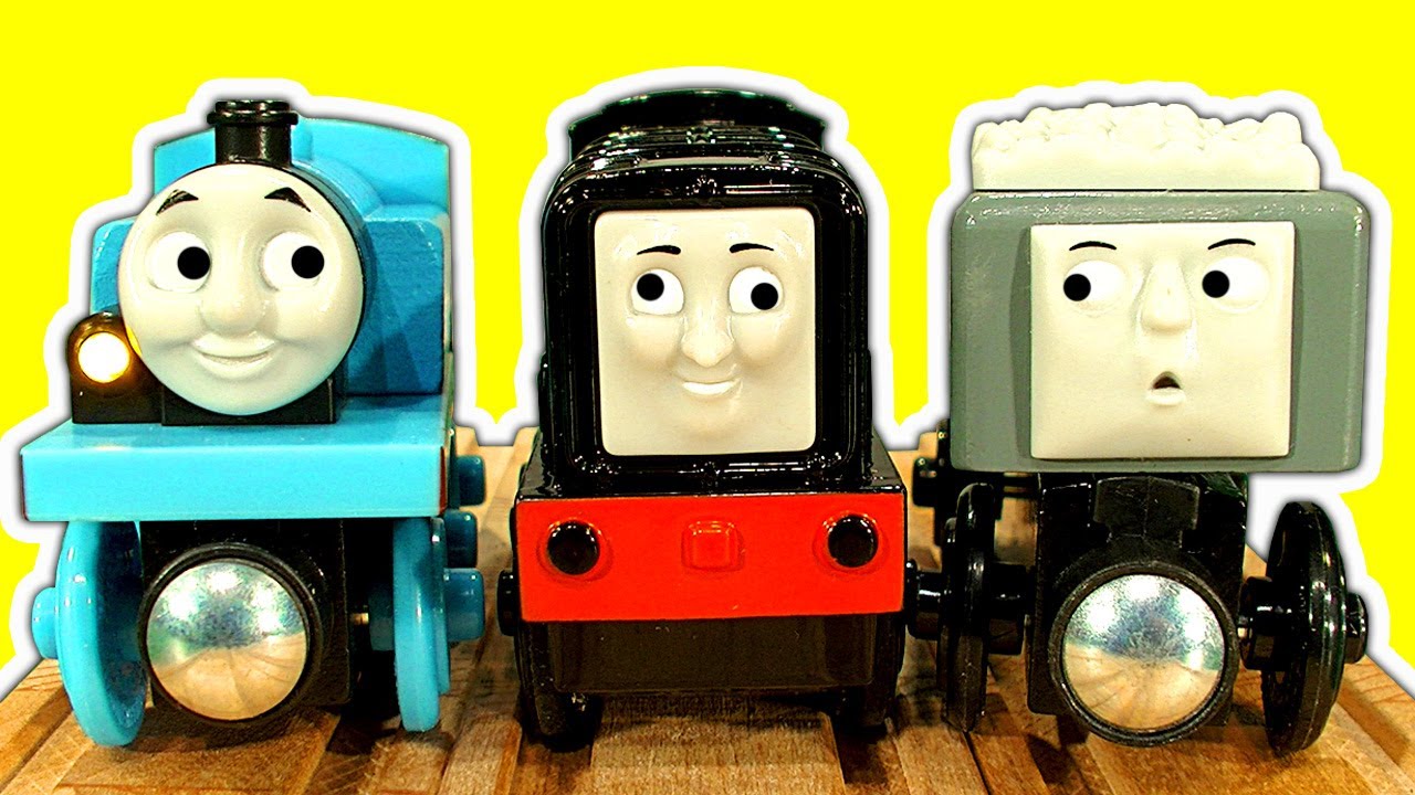 Thomas The Tank Wooden Trouble Fun Devious Diesel Collection Chug Patrol Jackman Train Toys