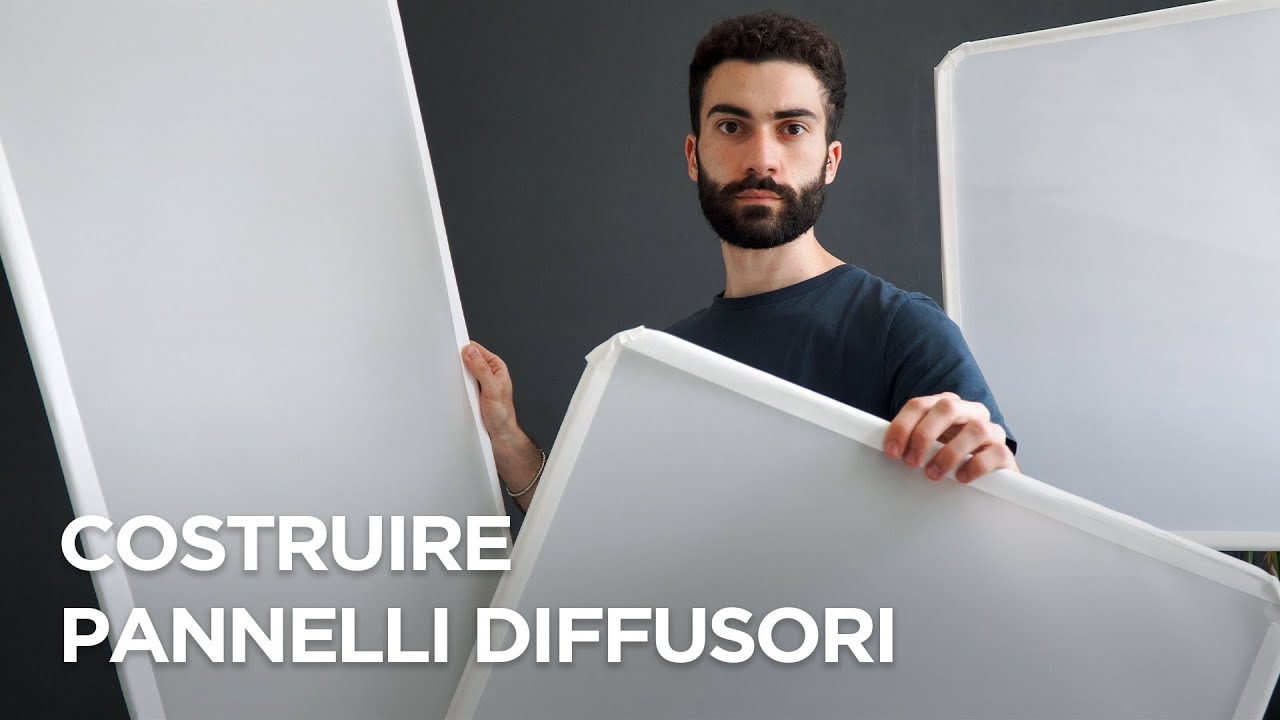DEVI ASSOLUTAMENTE COSTRUIRLI. Scrim jim fotografici fai da te