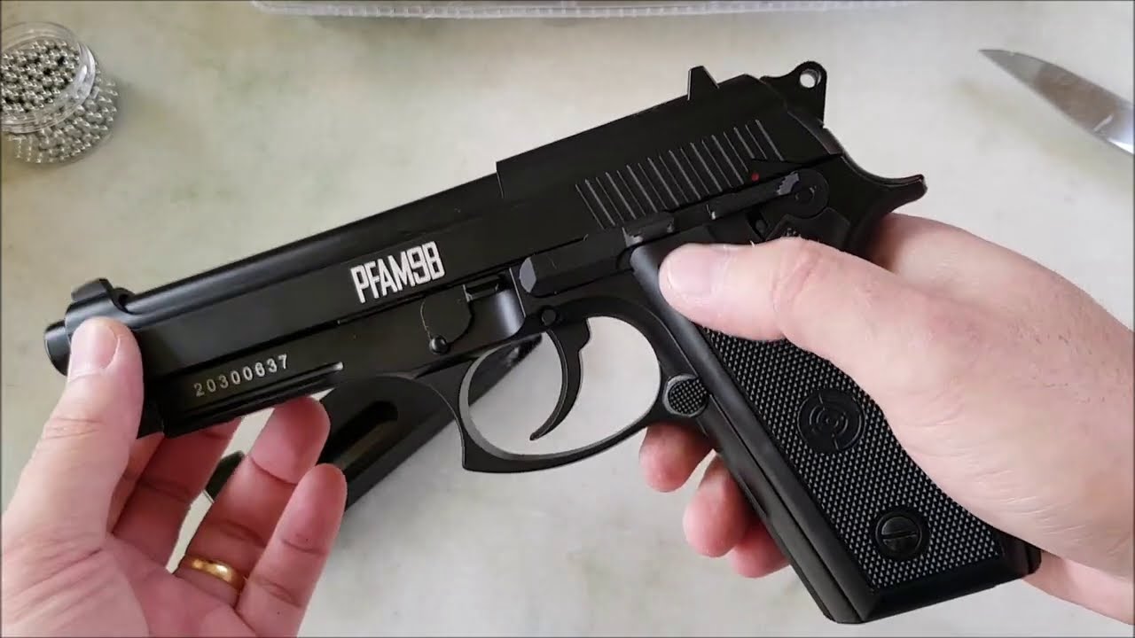Airgun - PT99 PFAM9B Crosman Co2 4,5mm - E&G Comércio