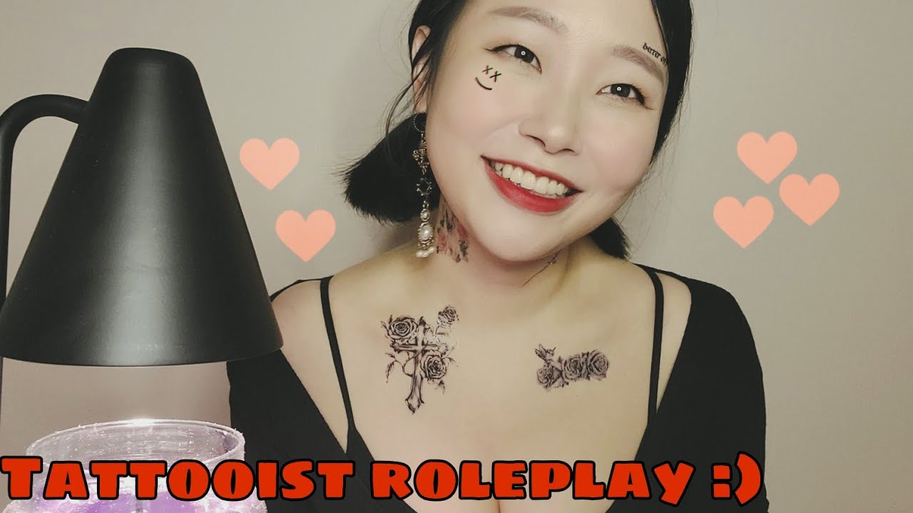 roleplay asmr | 말 많은 타투이스트 :) | Tattoo shop RP | 롤플레잉 | korean asmr | 한국어 | soft spoken | 🖌♥️ |