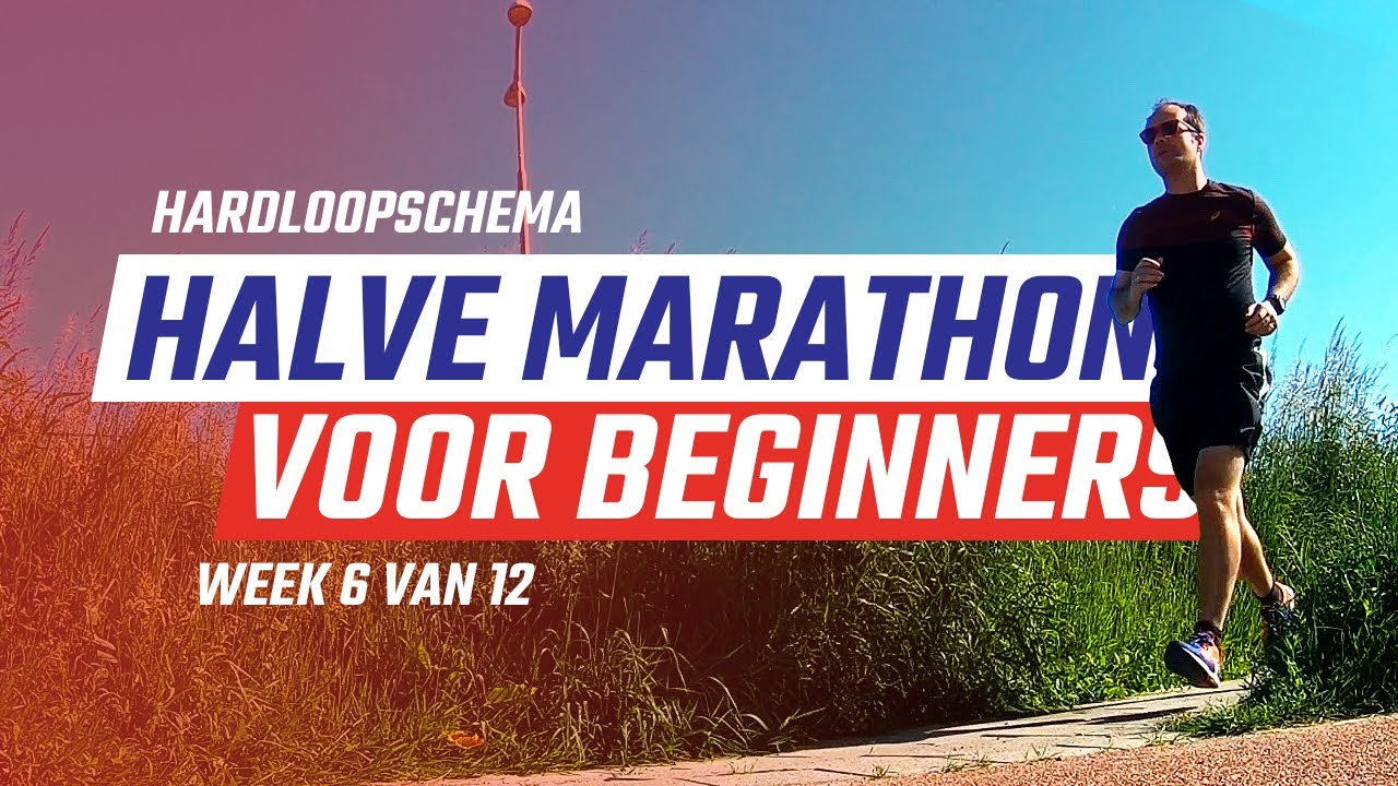 Hardloopschema halve marathon - Week 6 / 12 - Herhaling van week 2