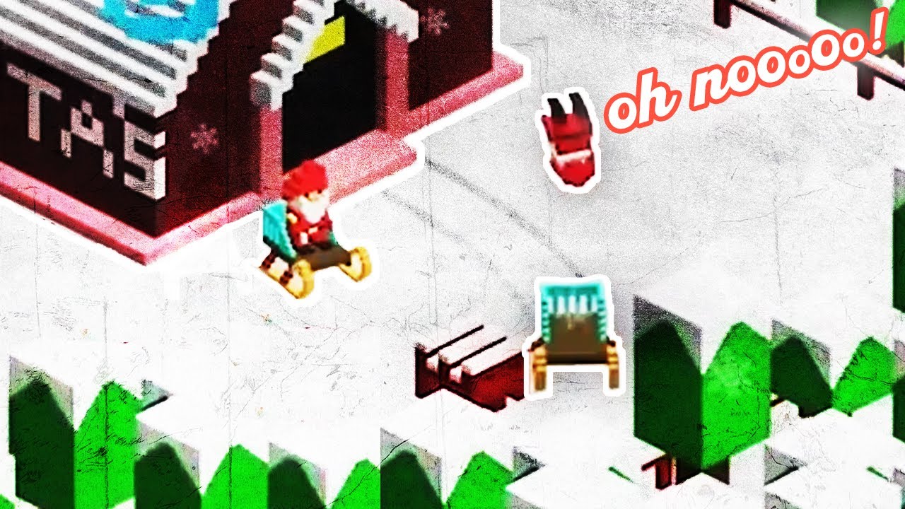 Santa gives Dan and Arin the giggles