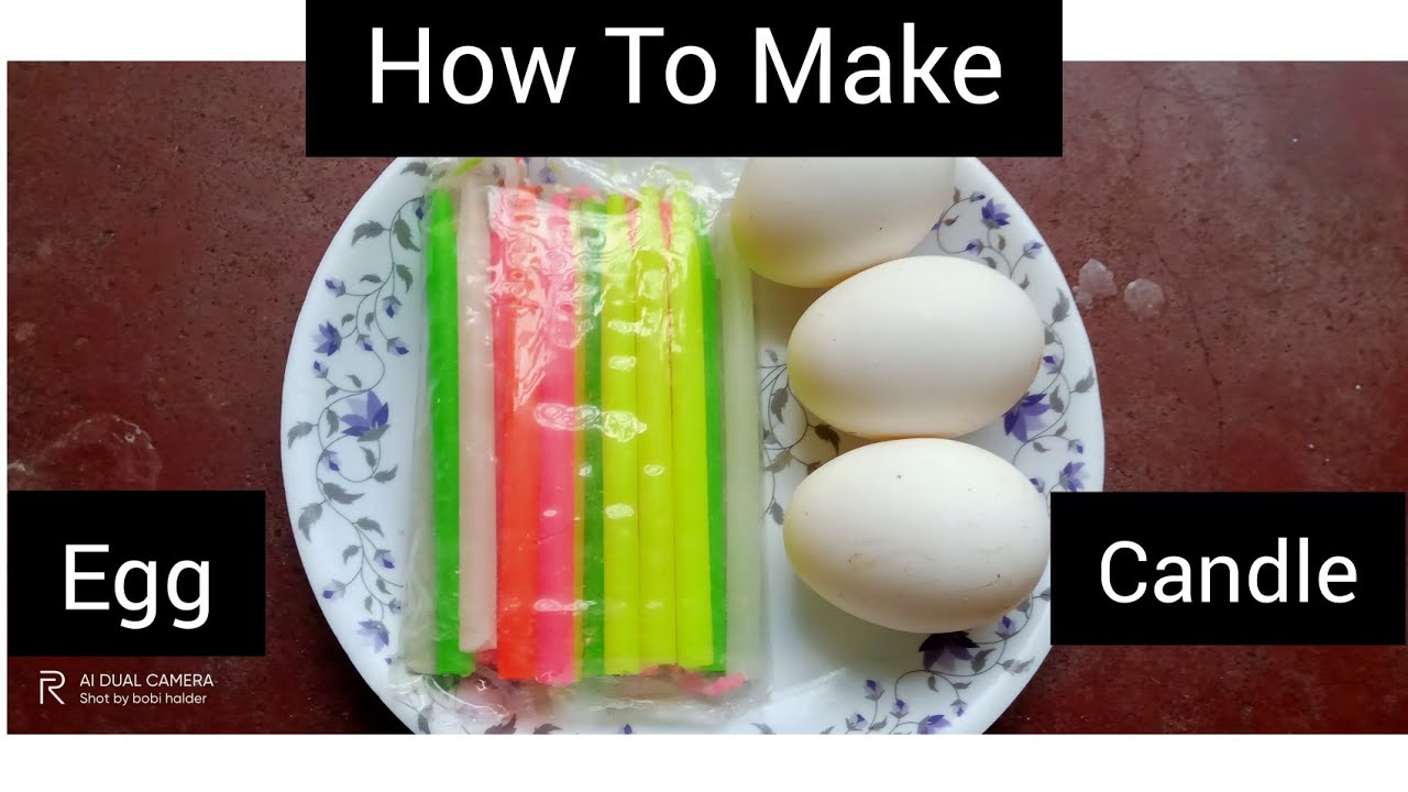 কিভাবে মোমের ডিম তৈরী করবেন।।Egg Candle ।।How To Make at Home ।। কালীপূজা special