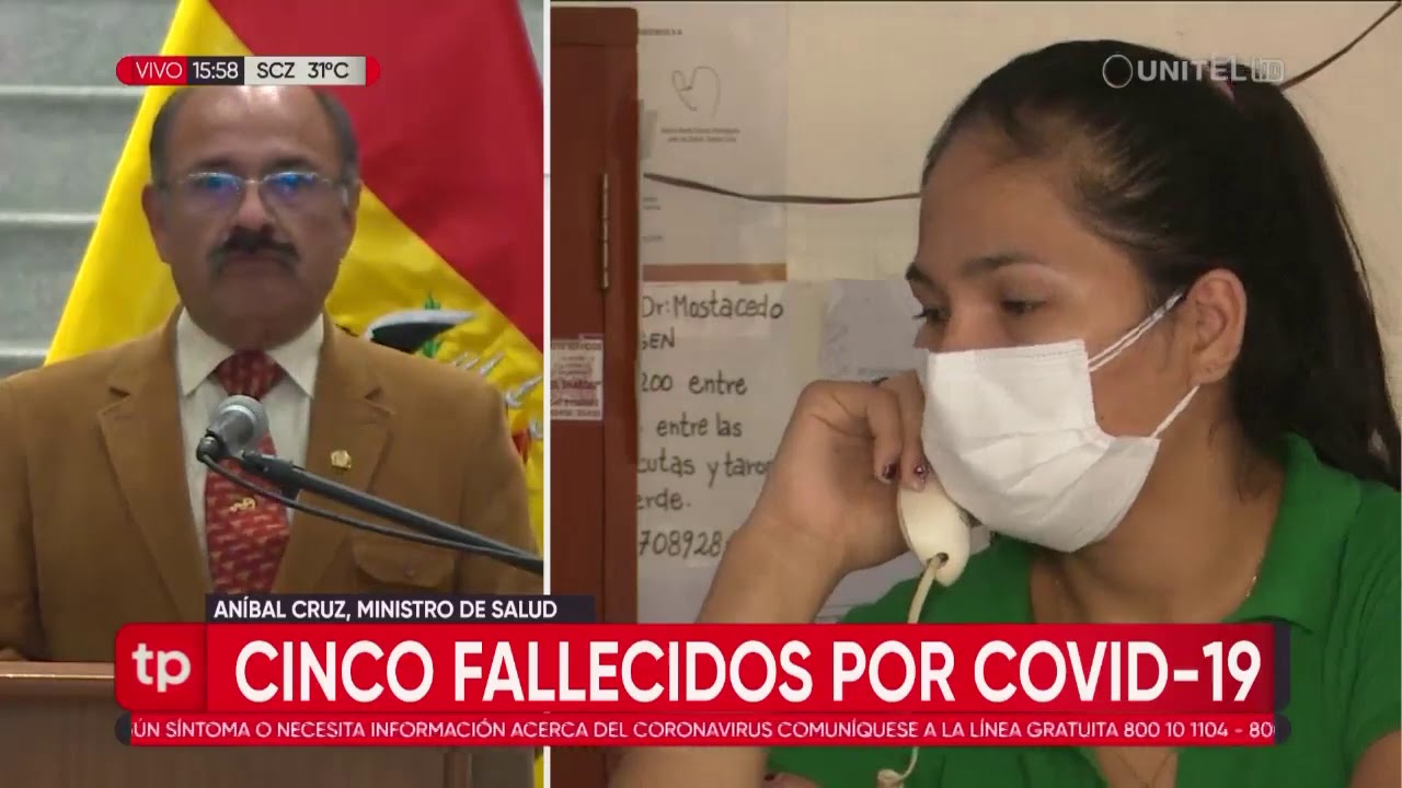 Cinco muertes por coronavirus en Bolivia: ministro ordena investigar segundo fallecimiento en La Paz