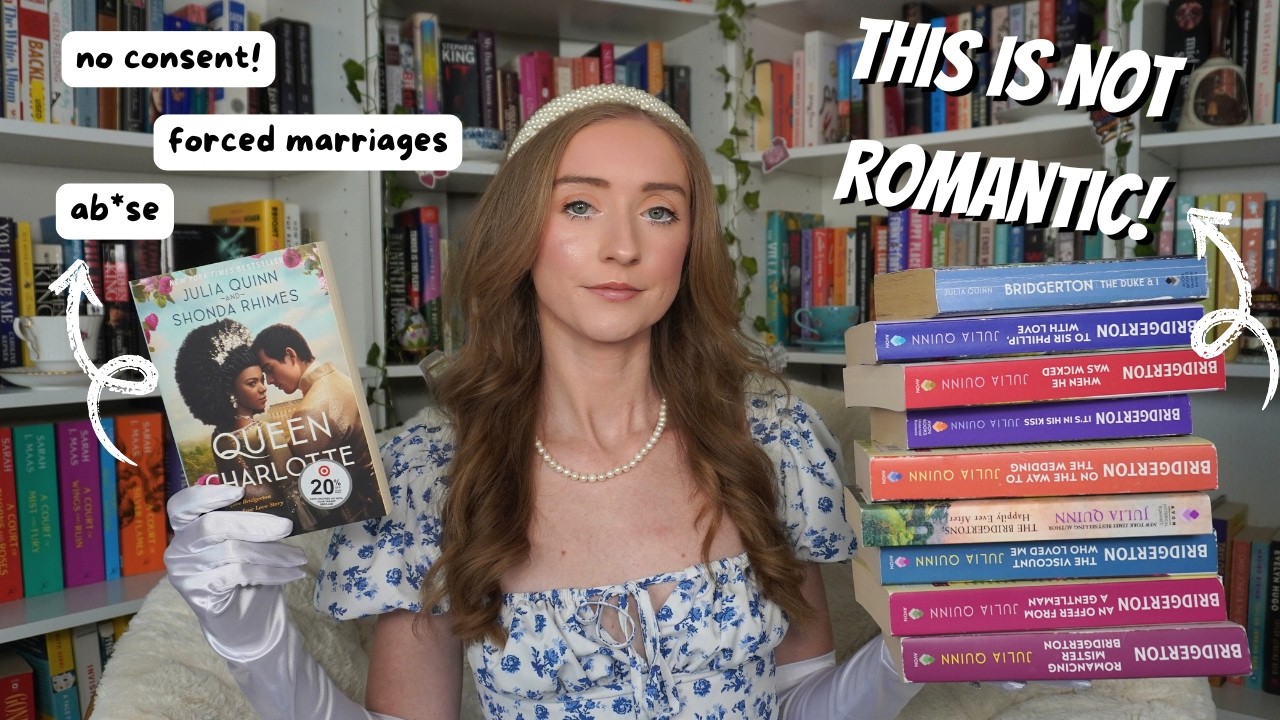 I read the bridgerton series so you don't have to! ☕📚 #bridgerton #booktube #netflixseries