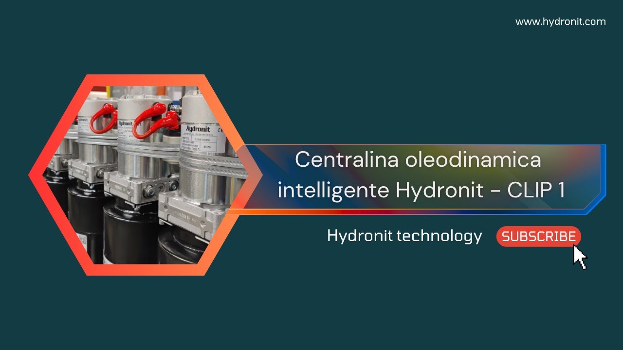 Centralina oleodinamica intelligente Hydronit - CLIP 1