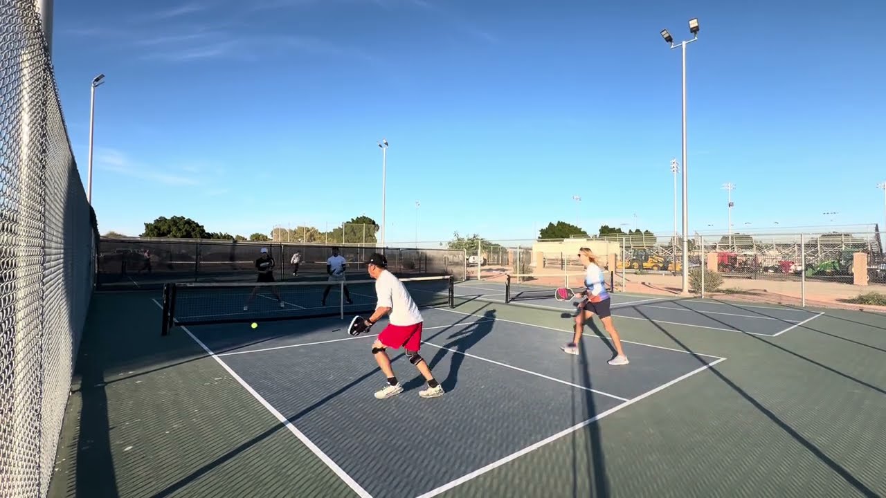 01/20/26: Courtney/Isaiah 🆚 Tami/Cesar : Recreational PickleBall @ Friendship Park. Yuma, AZ. 