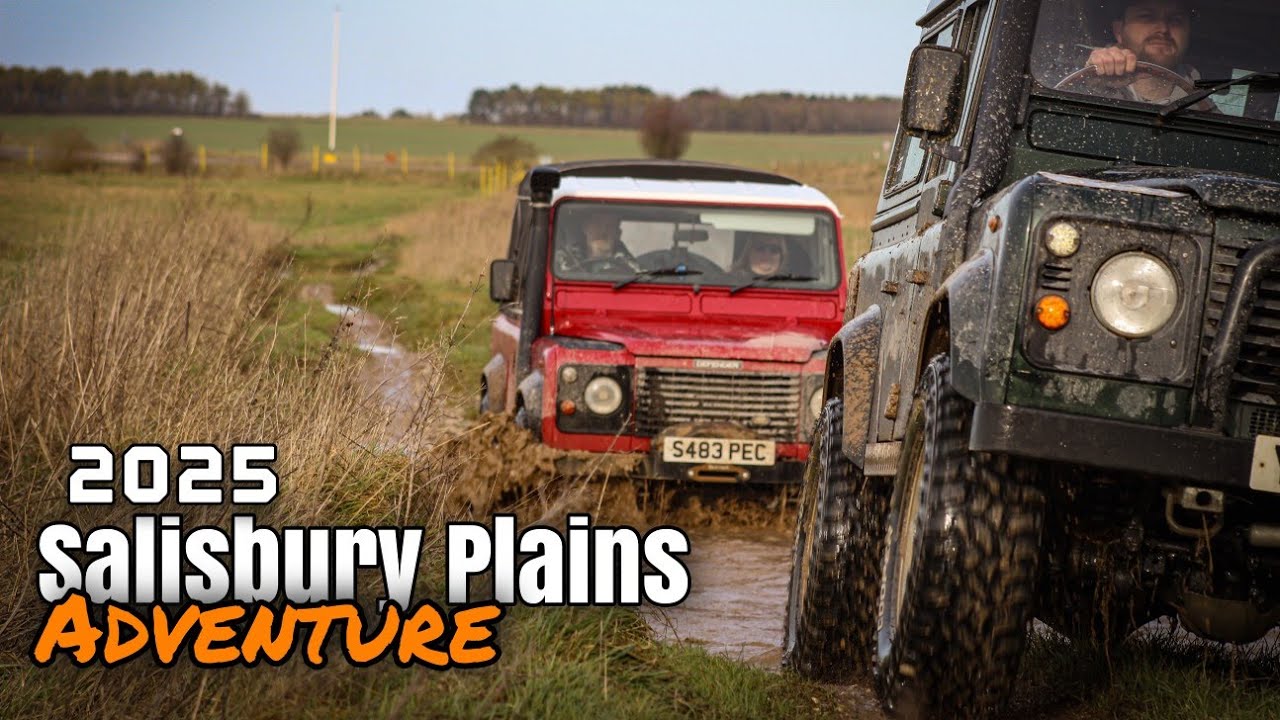 SALISBURY PLAINS 10 LAND ROVERS / 2025 / OFF ROADING