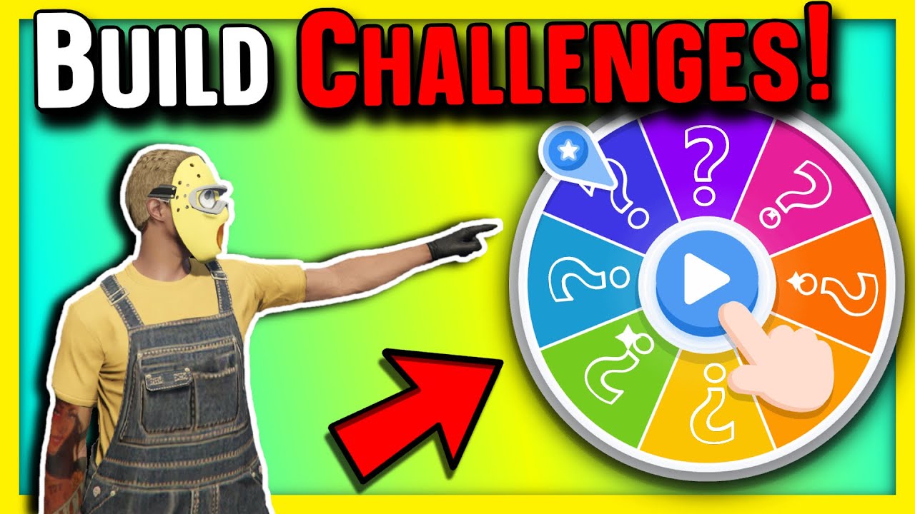 GTA 5 SPIN the Wheel BUILD CHALLENGE 2