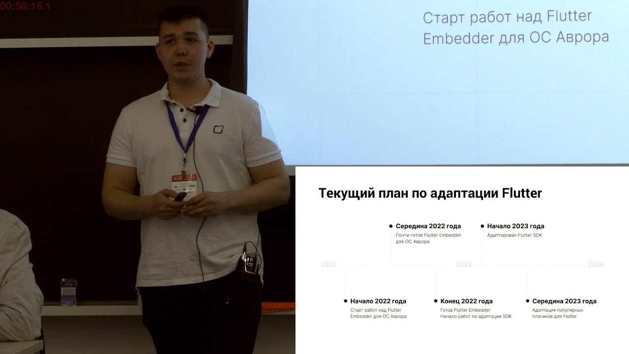 Экосистема ОС Аврора. Статус поддержки фреймворка Flutter (Денис Глазков, OSDAY-2023)