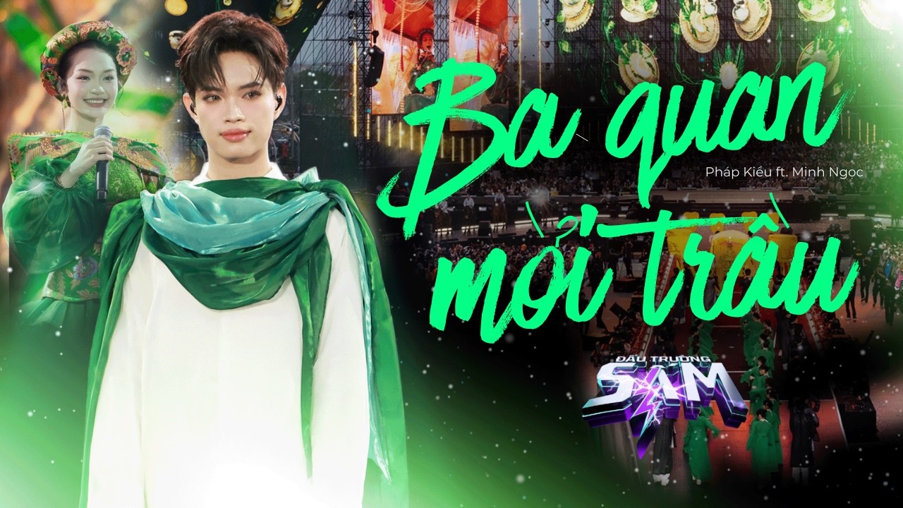 Ba Quan Mời Trầu - Minh Ngọc ft Pháp Kiều | Live at Đấu Trường Sấm Concert
