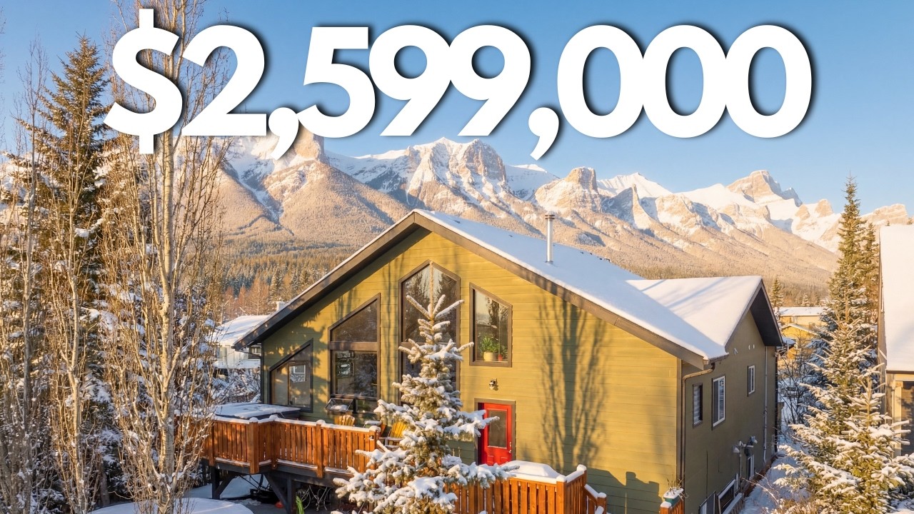 A RARE Find In Canmore, WALKABLE, PRIVATE and Incredible MOUNTAIN VIEWS | 1712 11th Avenue | Canmore