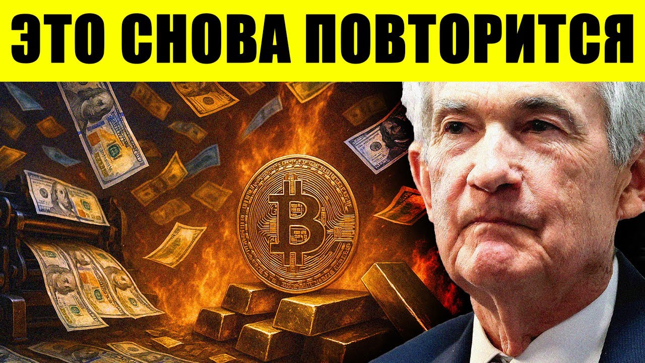 Пока вас ОТВЛЕКАЮТ новостями &mdash; система рушится! (Инфляция, M2, золото, Биткоин, ФРС, крах валют)