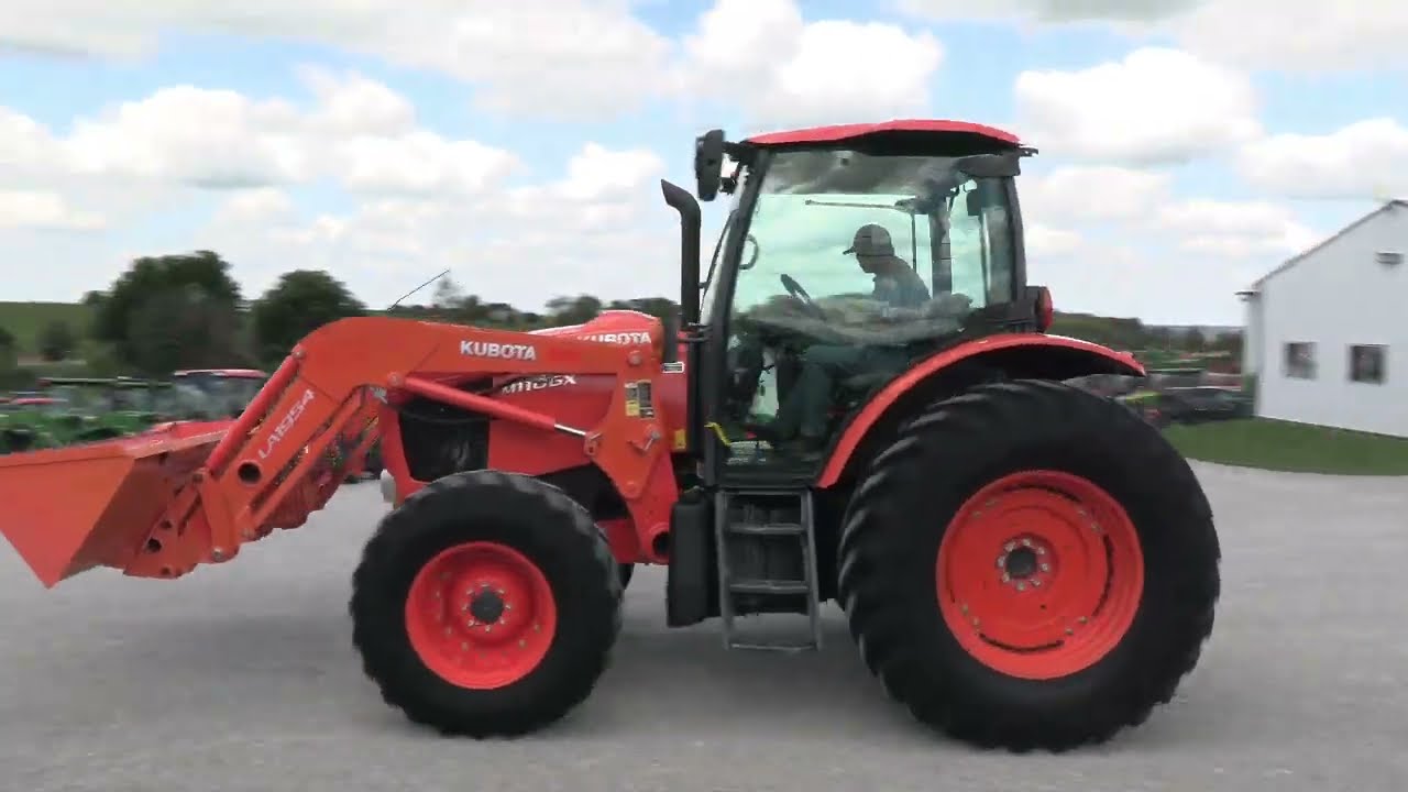 2014 Kubota M110GX Tractor w/ Cab & Loader! For Sale by Mast Tractor Sales