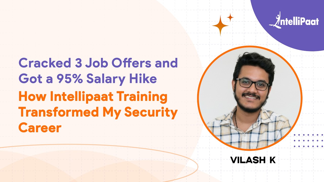 🎯 Cracked 3 Job Offers & Achieved a 95% Salary Hike – A Career Transformation with Intellipaat!