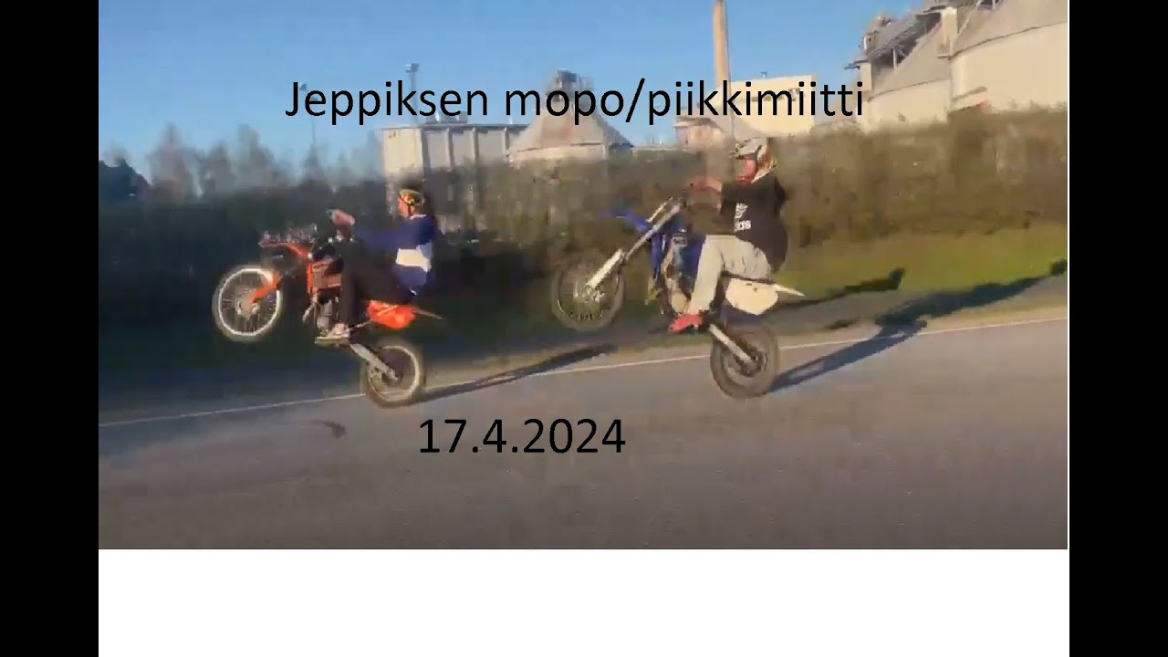 Pietarsaaren mopo/piikkimiitti 17.5.2024