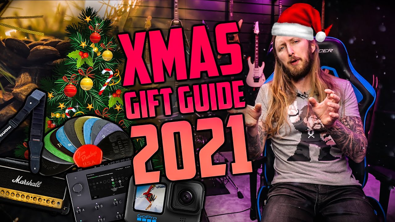 CHRISTMAS GIFTS FOR METAL GUITAR PLAYERS 2021