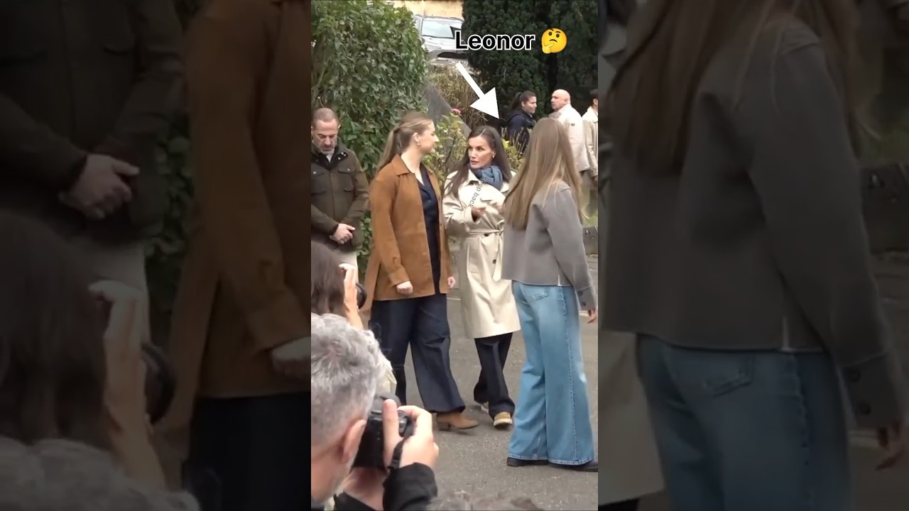 🌀&ldquo;Queen Letizia Broke Royal Protocol❤️Let  Sofia Lead the First Handshake#leonor#sofia#letest.