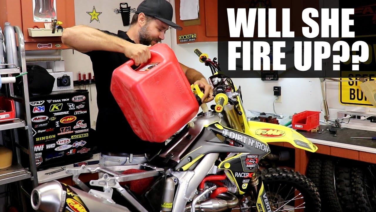 Dirt Bike Build - The First Start!