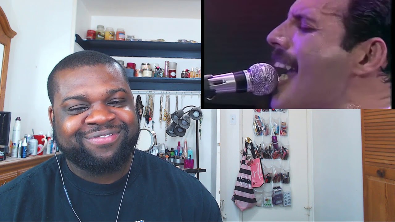 Queen - We Are the Champions (Live Aid, Wembley Stadium, 1985) Reaction