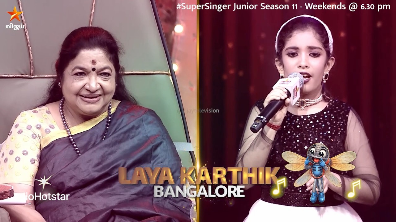 Palinginal Oru Maligai Song by #LayaKarthik 😍🥰 | Super Singer Junior 11 | Episode Promo