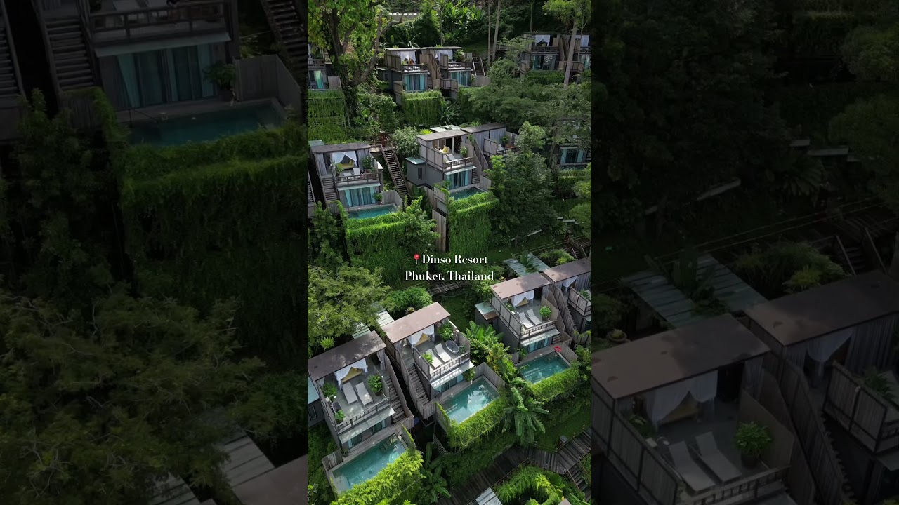 Hidden Jungle Hotel in Phuket Thailand 🌴😮&zwj;💨 #hotels #luxuryhotel #phuket