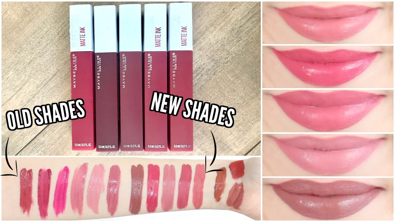 Жидкая помада Maybelline Superstay Matte Ink, розовая версия || Лучшая косметика из аптеки