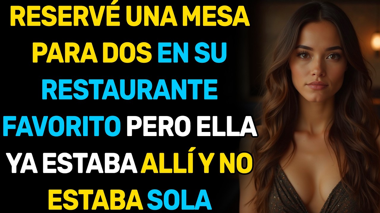 RESERVÉ UNA MESA PARA DOS EN SU RESTAURANTE FAVORITO PERO ELLA YA ESTABA ALLÍ Y NO ESTABA SOLA