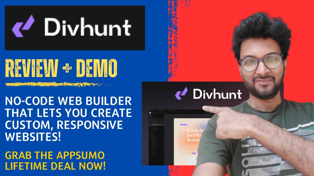 Divhunt Review + Demo &ndash; No-code web builder that lets you create custom, responsive websites!