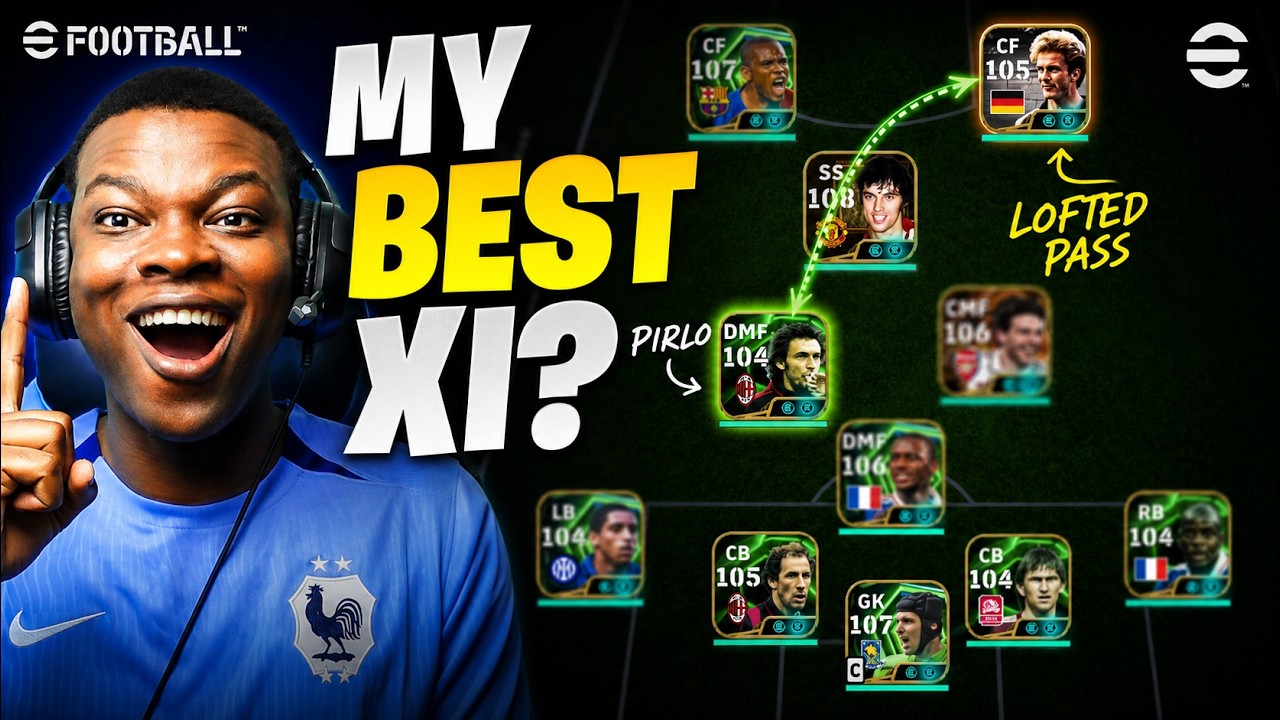 MY NEW STRONGEST TEAM IN eFOOBALL MOBILE 🔥