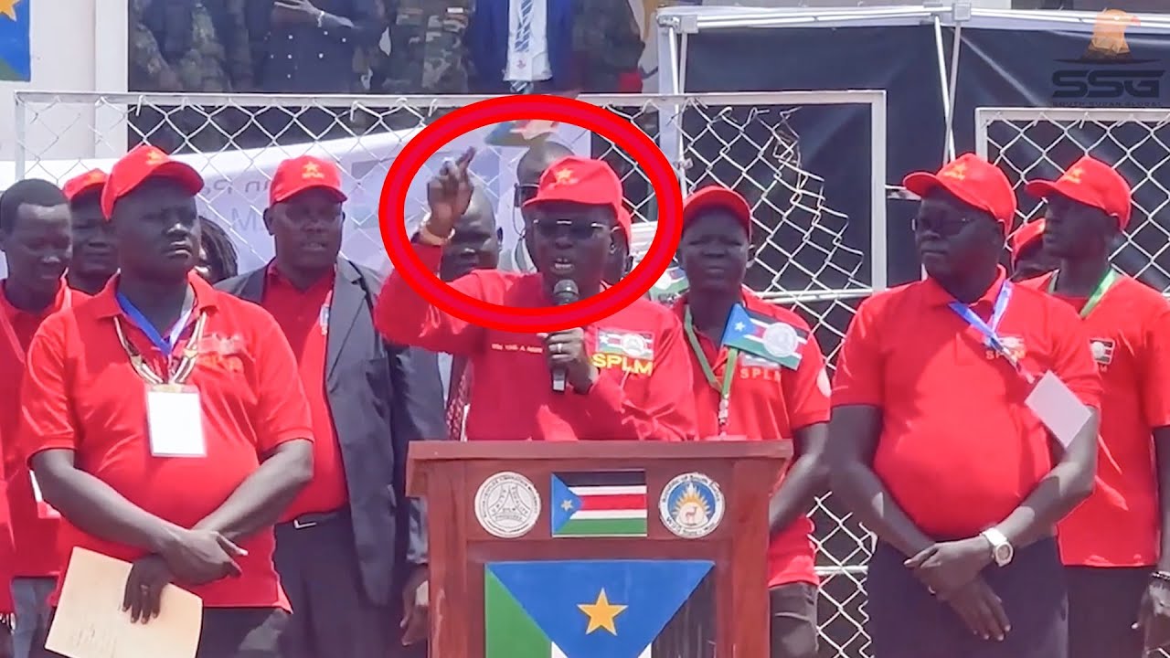 NBGS Governor Tong Akeen Ngor Vigorous Speech in Wau, WBGS, SPLM Presidential Candidate Endorsed