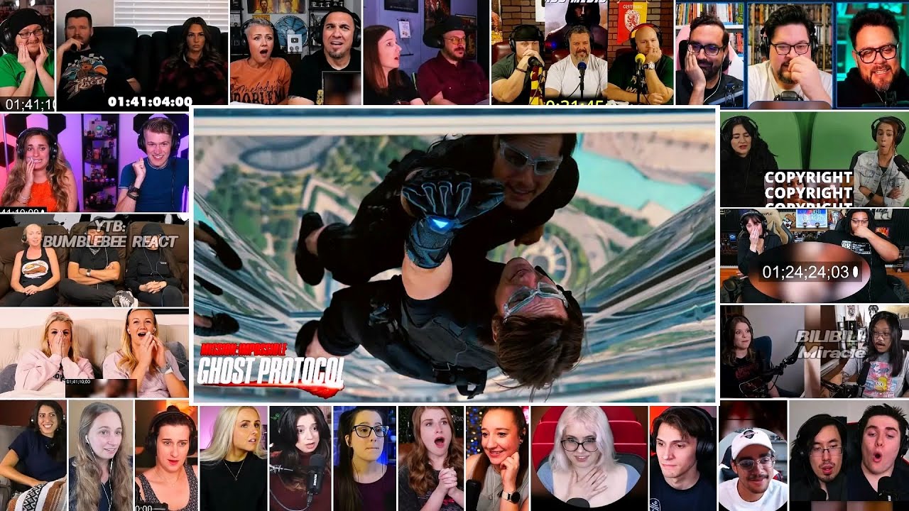 Climbs the World's TALLEST building | Mission: Impossible 4 - Ghost Protocol (2011) reaction mashup