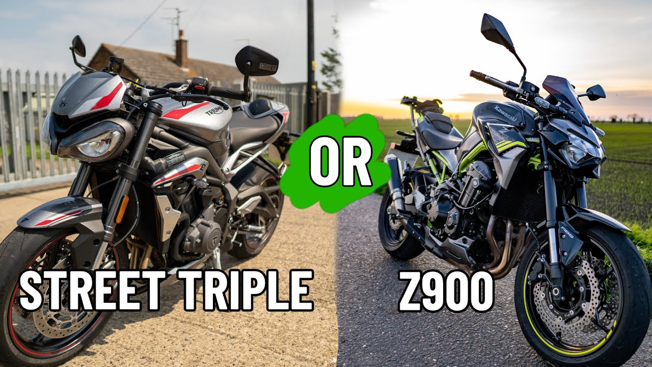 Street Triple RS 2021 Review | Compared to Kawasaki Z900 | AlexOnTwoWheels