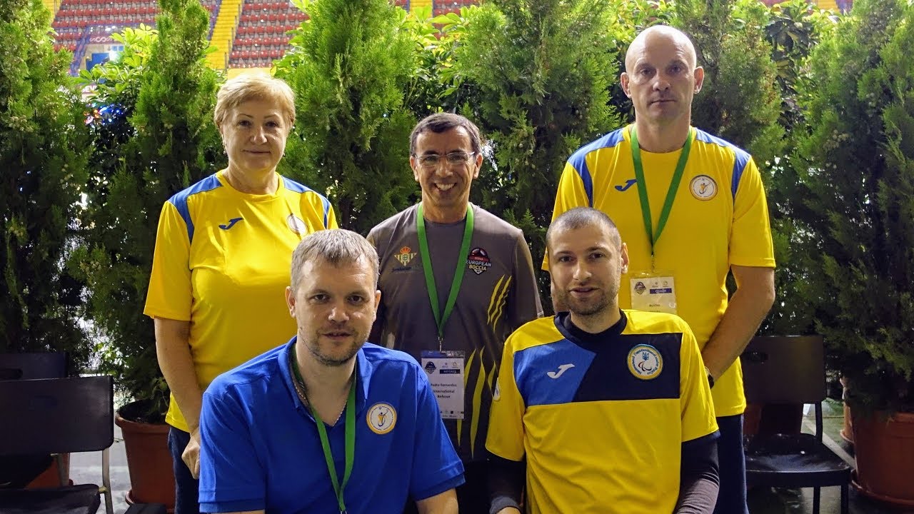Andrii Okulov (UKR) - Artem Kolinko (UKR), Pool F, BISFed 2019 Seville Boccia European Championships