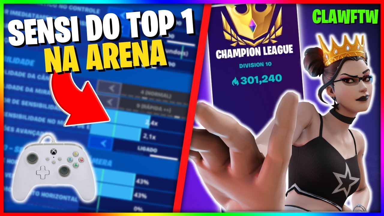 SENSIBILIDADE DO CONTROLE COM MAIS PONTOS NA ARENA SENSI CLAWFTW CAPITULO 3