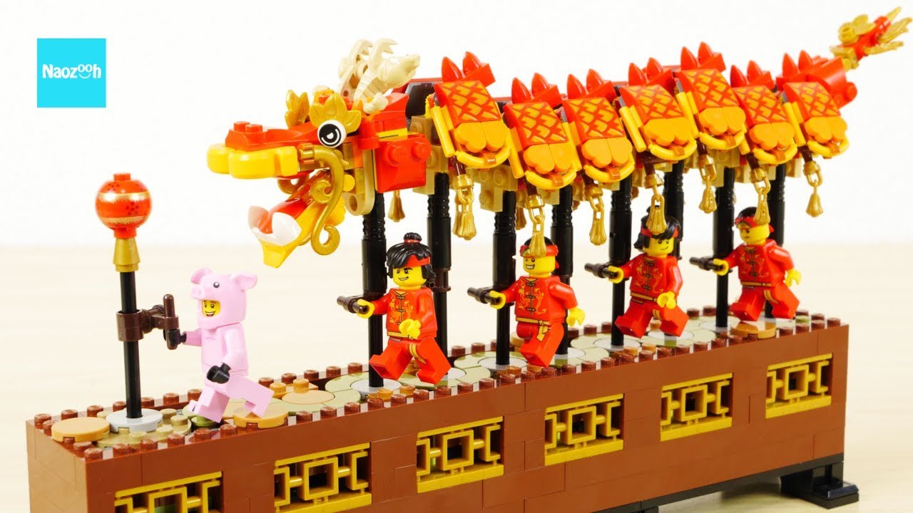 レゴ シーズナル アジアンフェスティバル 龍舞 80102 ／ LEGO SEASONAL Chinese New Year Dragon Dance