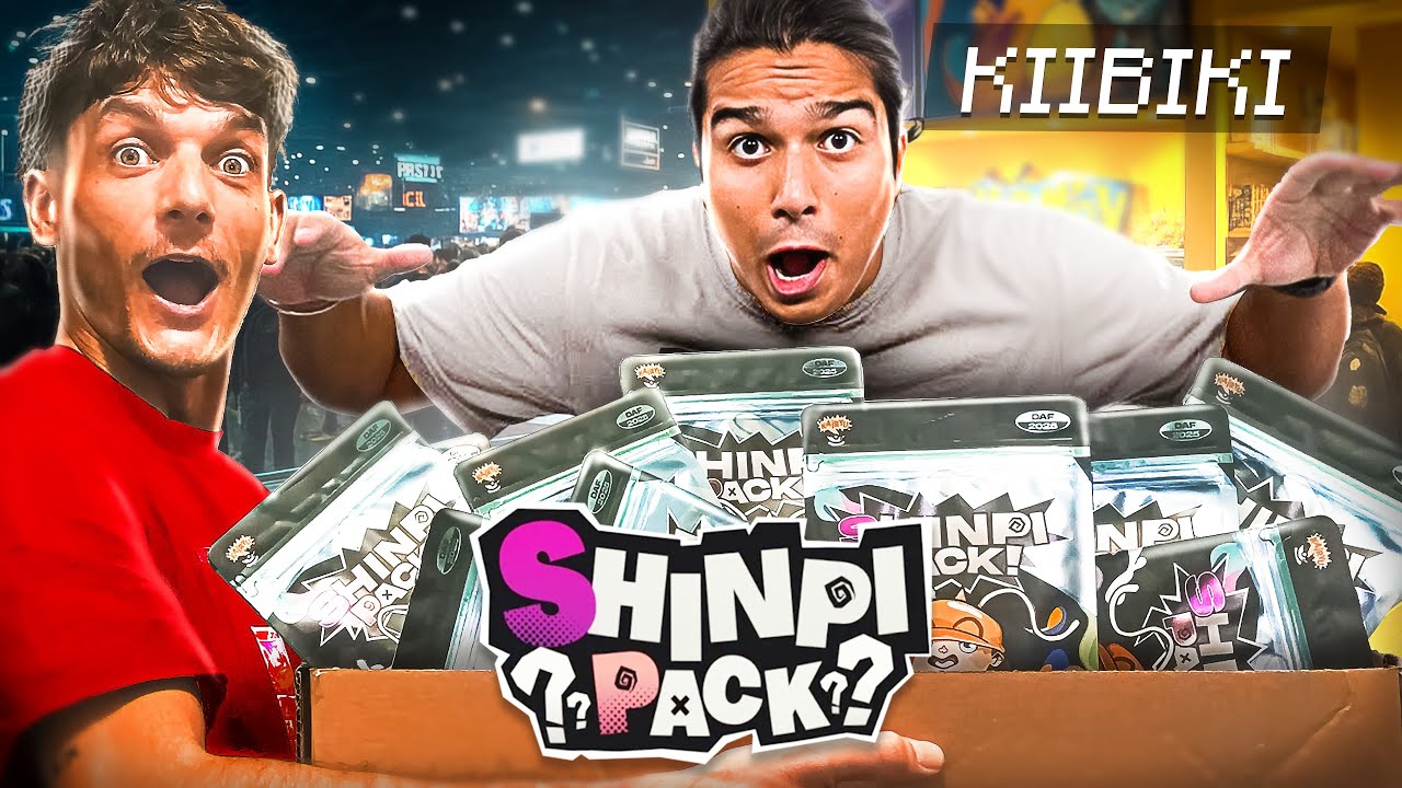 Kiibiki m’envoi 10 SHINPI PACK ! Grosse ouverture 🤩 