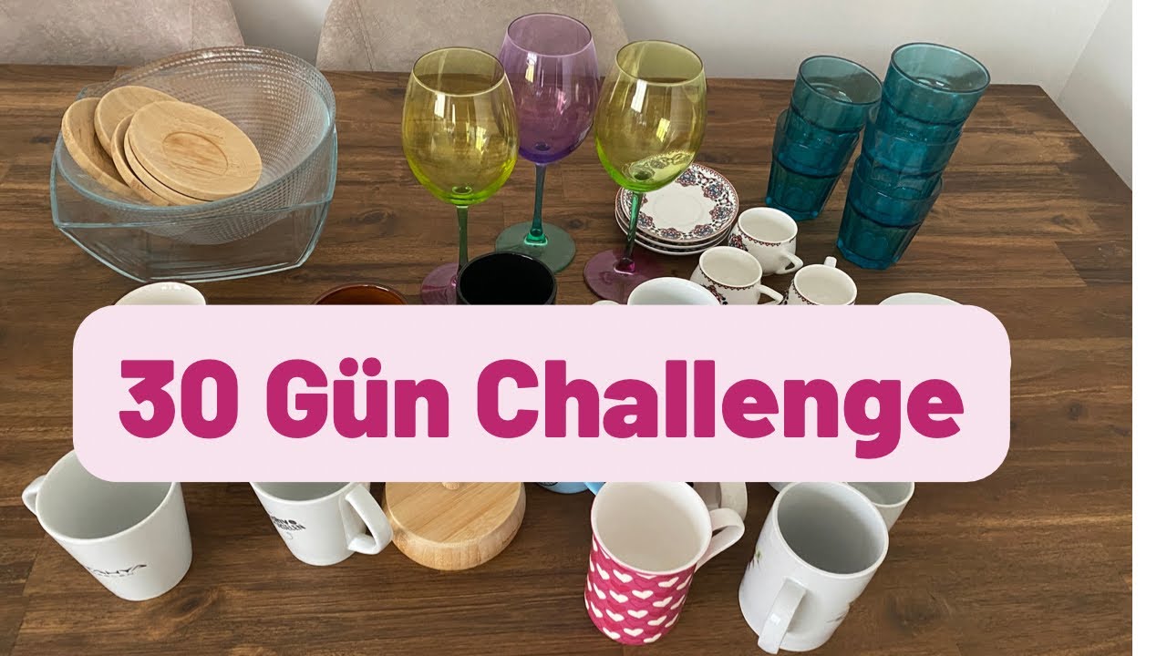 30 Gün Boyunca 476 Parça Eşya Eledim💪🏼🎉 I Sadeleşme #minimalizm #minimalism #sadeleşme