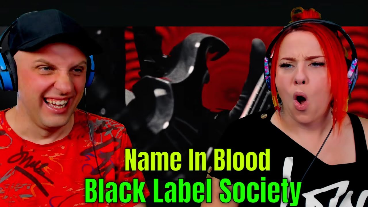 Black Label Society - Name In Blood (Official Music Video) THE WOLF HUNTERZ REACTIONS