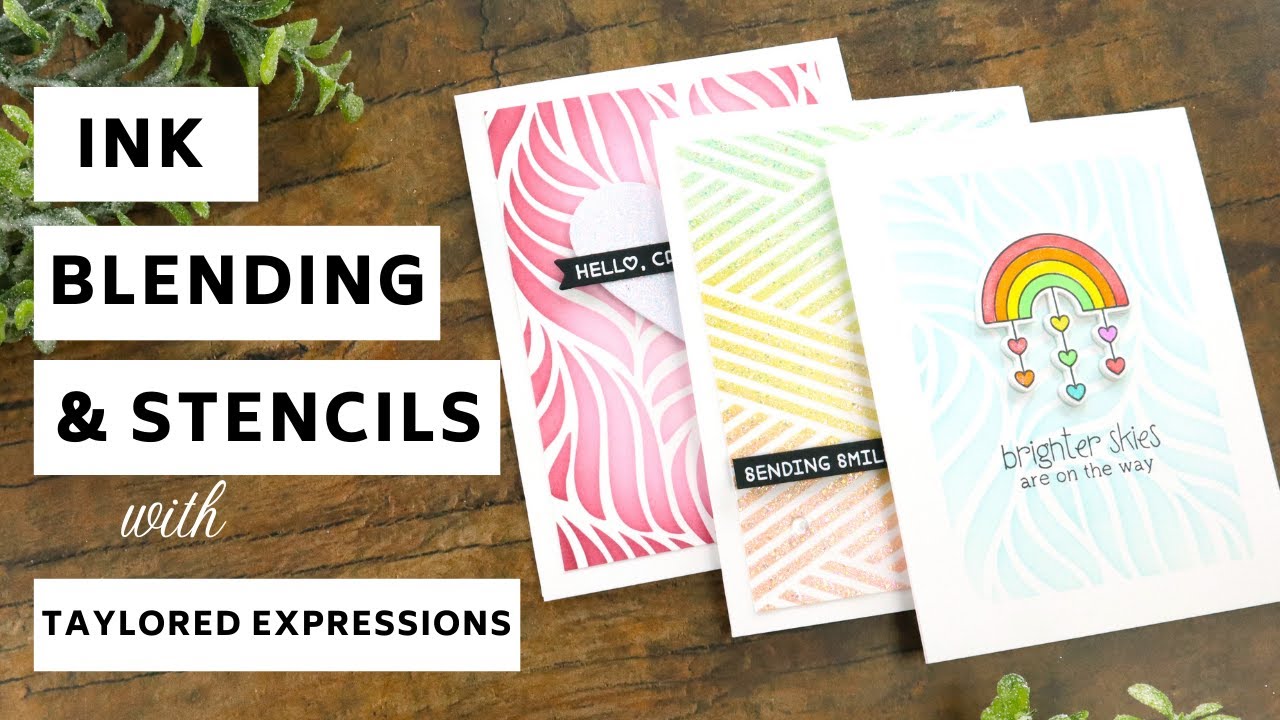 Pastel Blender Brushes from Taylored Expressions + 3 Cards!