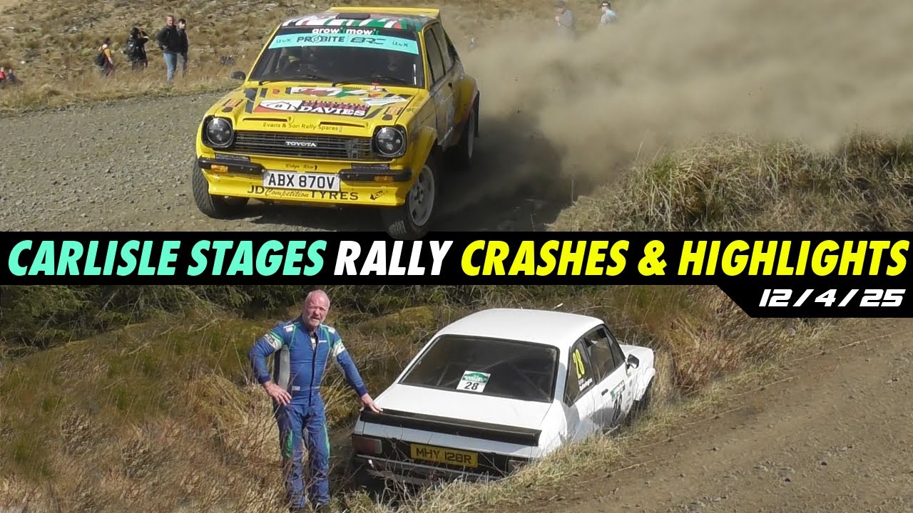 Carlisle Stages Rally Crashes, Highlights & Pure Sound, 12/4/25