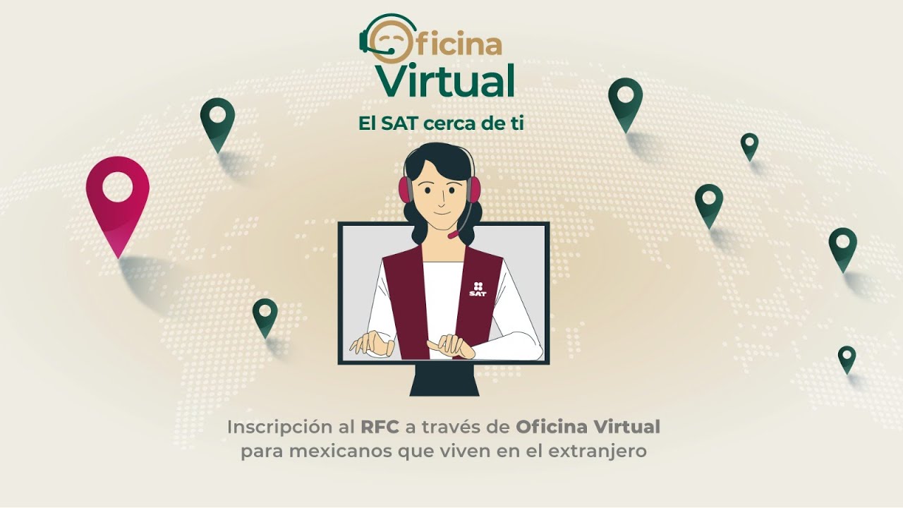 Inscripci&oacute;n al RFC a trav&eacute;s de Oficina Virtual para mexicanos que viven en el extranjero